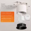 BRY-GATA-SR-1D-10W-3IN1-RND-WHT-BLC-SPOTLIGHT