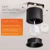 BRY-GATA-SR-1D-10W-3IN1-RND-BLC-BLC-SPOTLIGHT