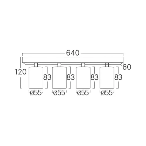 BRY-BETA-SRQ_4-BLC-GU10-SPOTLIGHT