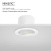 BRY-MINISPOT-A-3W-38D-3C-3IN1-IP54-LED SPOTLIGHT