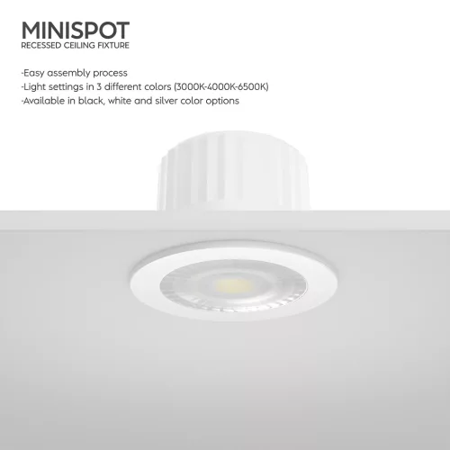 BRY-MINISPOT-A-3W-38D-3C-3IN1-IP54-LED SPOTLIGHT