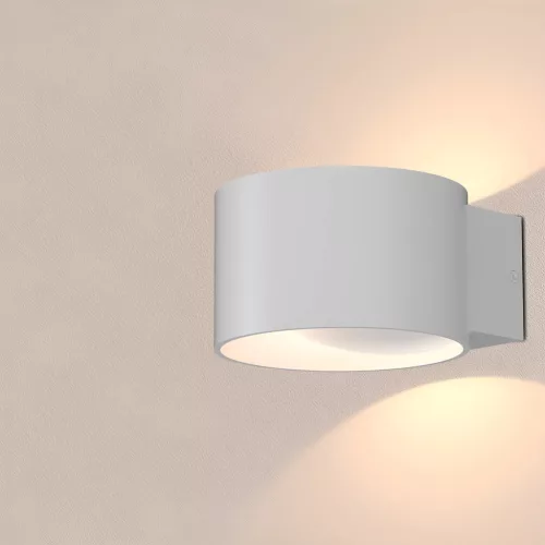 BRY-AVVA-WL01-8W-RND-WHT-3000K-WALL LIGHT