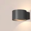 BRY-AVVA-WL01-8W-RND-BLC-3000K-WALL LIGHT
