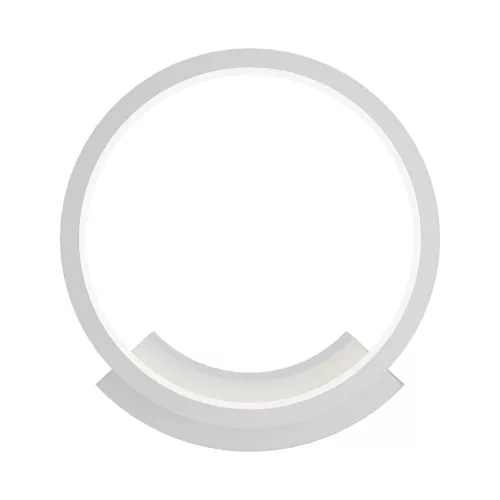 BRY-NELA-WL1-12W-RND-WHT-3000K-WALL LIGHT