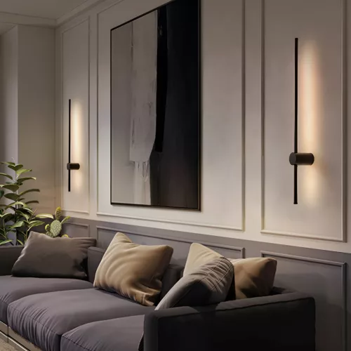 BRY-TINY-WL800-16W-BLC-3000K-WALL LIGHT