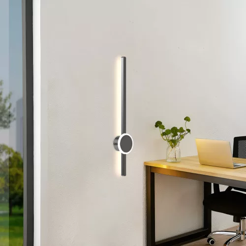 BRY-TINY-WL700-16W-BLC-3000K-WALL LIGHT