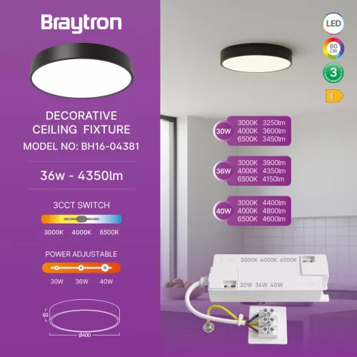 BRY-BLADE-SR-RND-BLC-36W-3IN1-WAT3-CEILING LIGHT