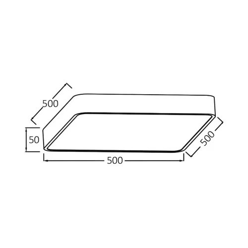BRY-BLADE-SS-SQR-WHT-45W-3IN1-CEILING LIGHT