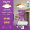 BRY-BLADE-SS-SQR-GLD-36W-3IN1-WAT3-CEILING LIGHT