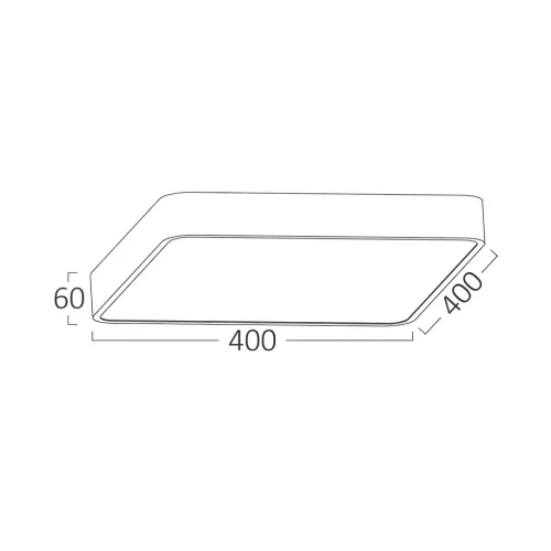 BRY-BLADE-SS-SQR-GLD-36W-3IN1-WAT3-CEILING LIGHT