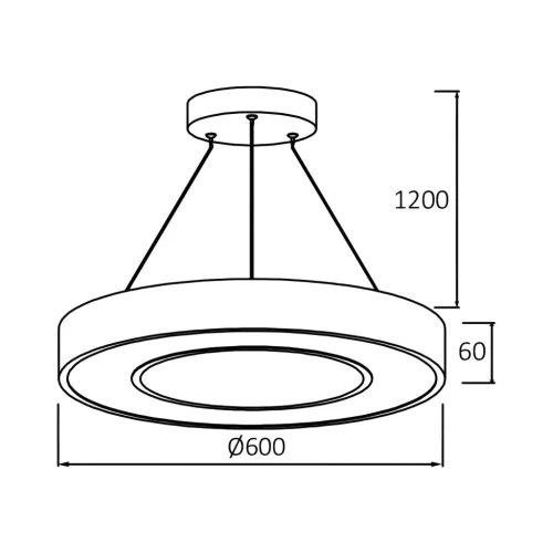 BRY-BLADE-PD-RND-BLC-45W-RMT-CEILING LIGHT