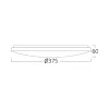 BRY-JADE-SRA-RND-34W-3IN1-CEILING LIGHT