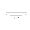 BRY-JADE-SRE-RND-24W-3IN1-CEILING LIGHT