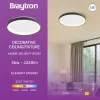 BRY-BELLA-SLS-SR-RND-BLC-36W-3IN1-IP20-CEILING LIG