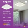 BRY-BELLA-SLS-SR-SQR-WHT-36W-3IN1-IP20-CEILING LIG