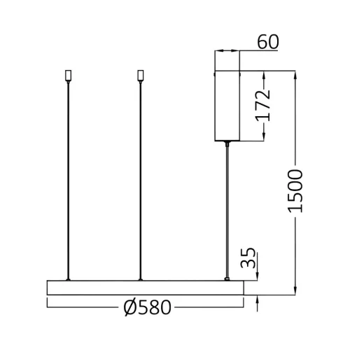 BRY-BELLA-SLP-PD-RND-GLD-46W-3IN1-IP20-CEILING LIG