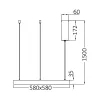 BRY-BELLA-SLP-PD-SQR-WHT-46W-3IN1-IP20-CEILING LIG