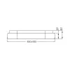 BRY-BELLA-MLS-SR-SQR-WHT-36W-3IN1-IP20-CEILING LIG