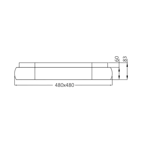 BRY-BELLA-MLS-SR-SQR-WHT-36W-3IN1-IP20-CEILING LIG