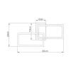 BRY-NELA-SS1-RND-BLC-40W-RMT-IP20-CEILING LIGHT
