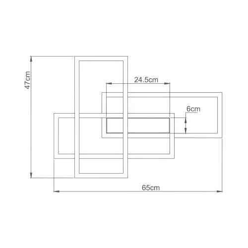 BRY-NELA-SS2-RND-WHT-65W-RMT-IP20-CEILING LIGHT
