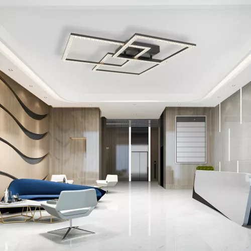 BRY-CRYSTAL-B-80W-3IN1-RMT-WHT-CEILING LIGHT