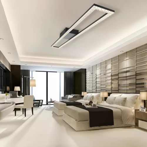 BRY-CRYSTAL-C-40W-3IN1-RMT-BLC-CEILING LIGHT