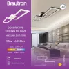BRY-CRYSTAL-D-55W-3IN1-RMT-WHT-CEILING LIGHT