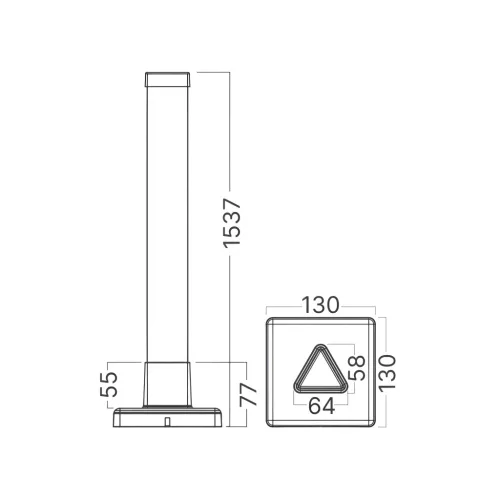 BRY-AMBIENT LIGHT-8W-RGBW-H154-5VDC-LED AMBIENT LIGHT