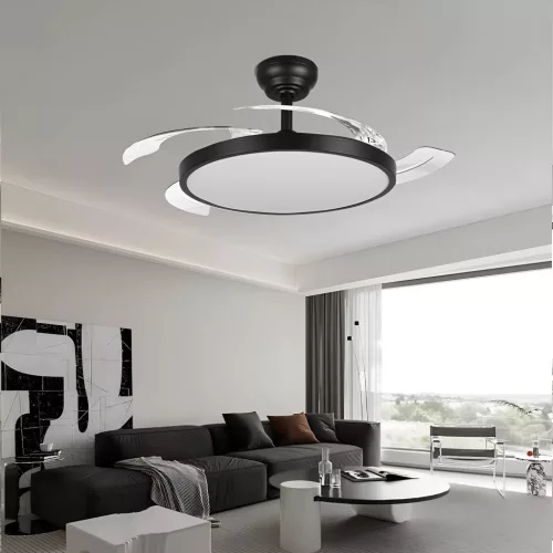 BRY-FANCY-42"-32+30W-3IN1-RMT-BLC-IP20-CEILING FAN