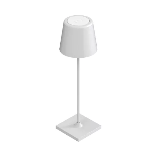 BRY-TOWER-1-WHT-3000K-RCH-TABLE LAMP