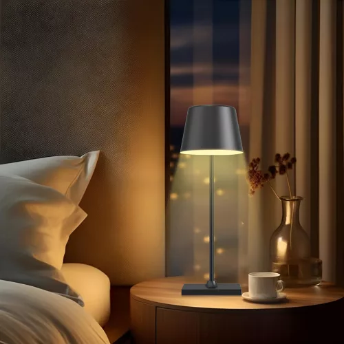 BRY-TOWER-1-BLC-3000K-RCH-TABLE LAMP