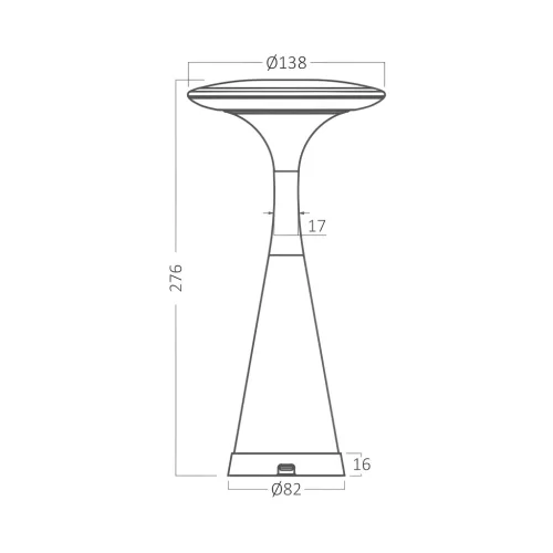 BRY-TOWER-2-GRN-3IN1-RCH-TABLE LAMP