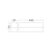 BRY-HEGZA-440-7W-WHT-6500K-LED BATTEN LIGHT