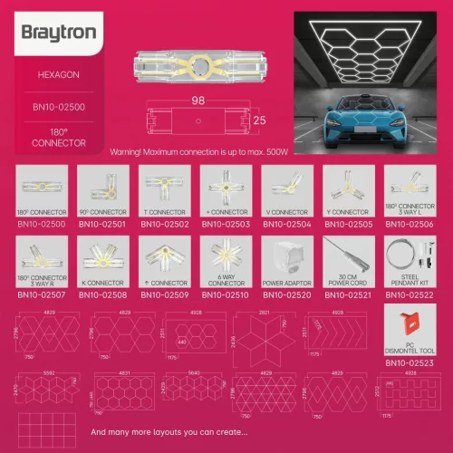 BRY-HEGZA-180°-CLEAR-CONNECTOR