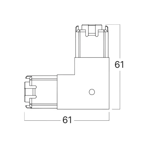 BRY-HEGZA-90°-CLEAR-CONNECTOR