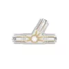 BRY-HEGZA-180° 3-LEFT-CLEAR-CONNECTOR