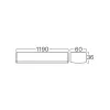 BRY-PROLINE-PT-36W-1.2MT-SNS-WHT-3IN1-LED BATTEN