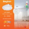 BRY-SMD-CRP-3W-RND-3INC-WHT-3IN1-LED PANEL LIGHT