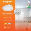 BRY-SMD-CRP-6W-RND-4NC-WHT-3IN1-LED PANEL LIGHT