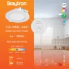 BRY-SMD-CRP-4W-RND-DIM-3INC-WHT-3IN1-LED PANEL LIG
