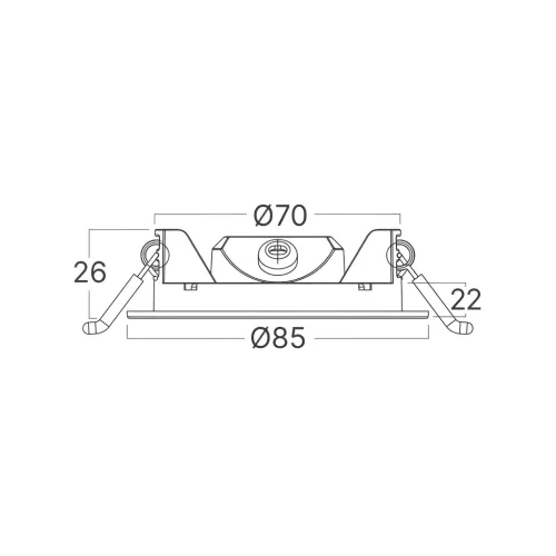 BRY-SMD-CRP-4W-RND-DIM-3INC-BLC-3IN1-LED PANEL LIG