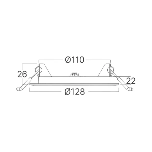 BRY-SMD-CRP-6W-RND-DIM-4INC-WHT-3IN1-LED PANEL LIG