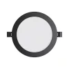 BRY-SMD-CRP-12W-RND-DIM-8INC-BLC-3IN1-LED PANEL LI
