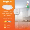 BRY-SMD-CRP-18W-RND-DIM-8INC-WHT-3IN1-LED PANEL LI
