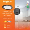 BRY-SMD-CRP-18W-RND-DIM-8INC-BLC-3IN1-LED PANEL LI