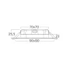 BRY-SMD-CSP-3W-SQR-3INC-BLC-3IN1-LED PANEL