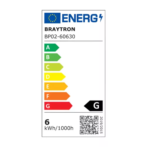 BRY-SMD-CSP-6W-SQR-4INC-WHT-6500K-LED PANEL
