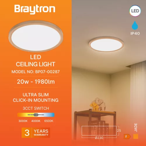 BRY-JADE-SLR-WDN-RND-20W-3IN1-CEILING LIGHT