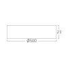 BRY-JADE-SLR-BLC-RND-45W-3IN1-CEILING LIGHT